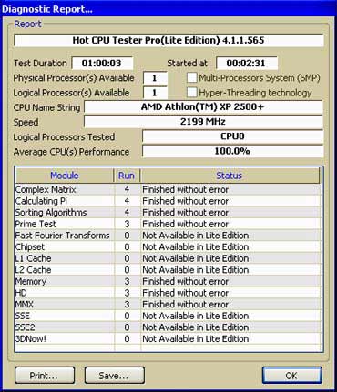 CPU Tester Pro